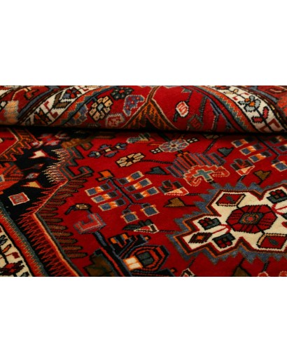 Tappeto Hamadan Persia grigio marrone 133x210