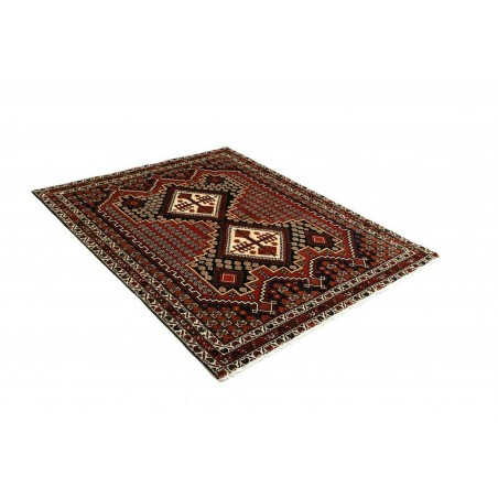 Tappeto Hamadan Persia grigio beige 132x180