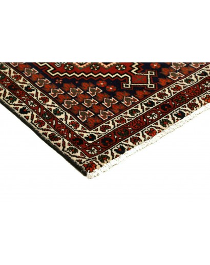 Tappeto Hamadan Persia grigio beige 132x180