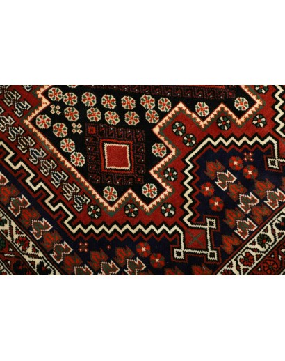 Tappeto Hamadan Persia grigio beige 132x180