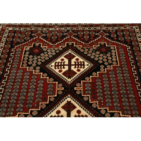 Tappeto Hamadan Persia grigio beige 132x180