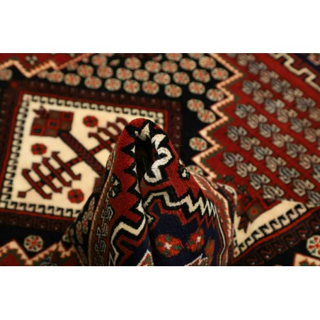 Tappeto Hamadan Persia grigio beige 132x180