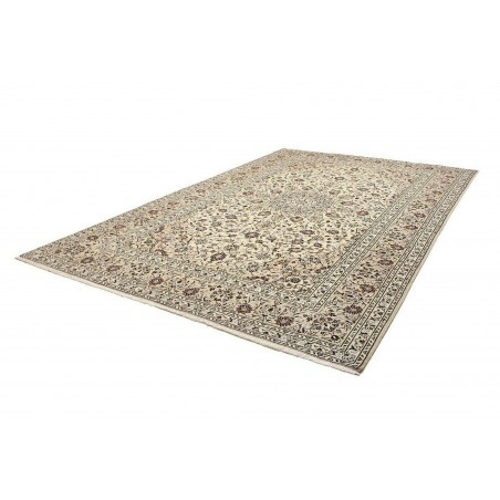 Tappeto Kashan Persia beige grigio 248x358