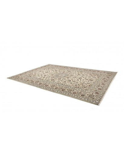 Tappeto Kashan Persia beige grigio 248x358