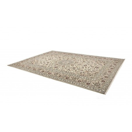 Tappeto Kashan Persia beige grigio 248x358