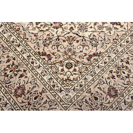 Tappeto Kashan Persia beige grigio 248x358