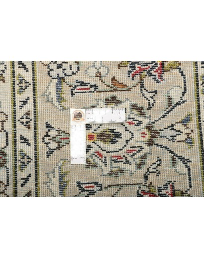 Tappeto Kashan Persia beige grigio 248x358