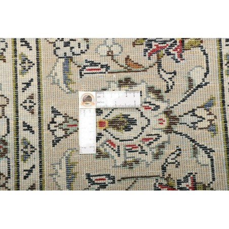 Tappeto Kashan Persia beige grigio 248x358