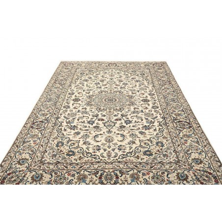 Tappeto Kashan Persia bianco 200x293