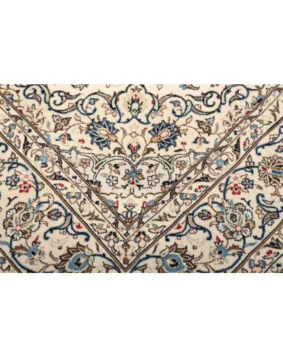 Tappeto Kashan Persia bianco 200x293