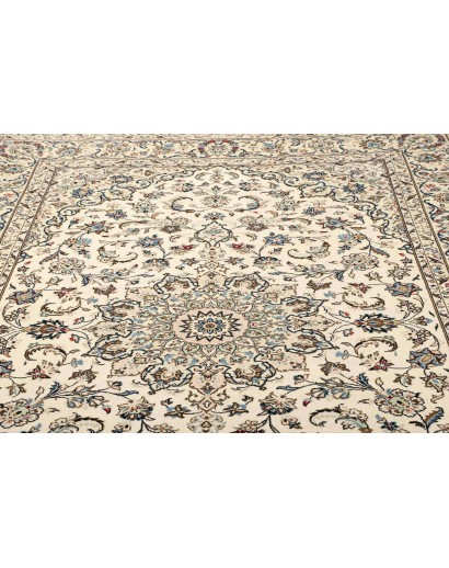 Tappeto Kashan Persia bianco 200x293