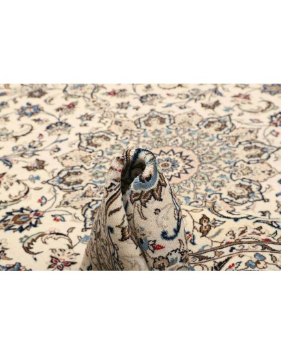 Tappeto Kashan Persia bianco 200x293