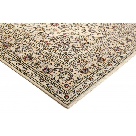 Tappeto Kashan Persia beige grigio 202x298