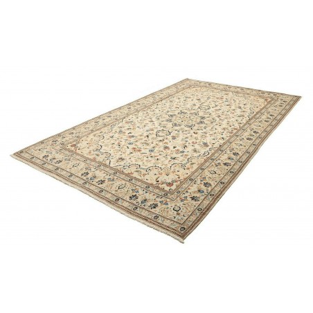 Tappeto Kashan Persia beige grigio 200x312