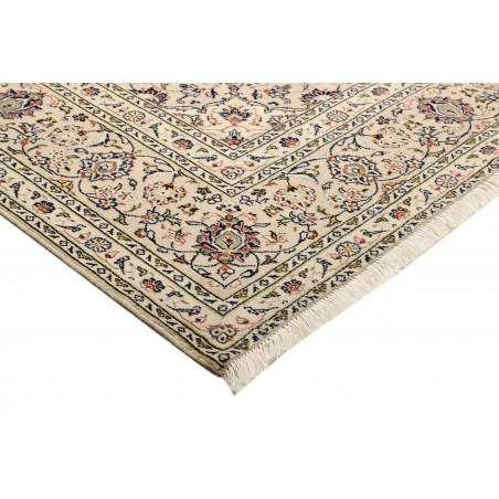 Tappeto Kashan Persia azzurro beige 240x340