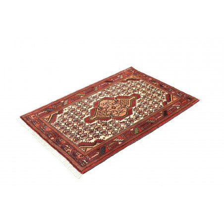 Tappeto Hamadan Persia marrone rosso 80x126