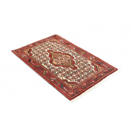 Tappeto Hamadan Persia marrone rosso 80x126