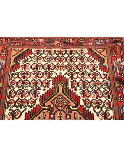 Tappeto Hamadan Persia marrone rosso 80x126