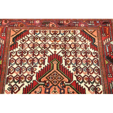 Tappeto Hamadan Persia marrone rosso 80x126