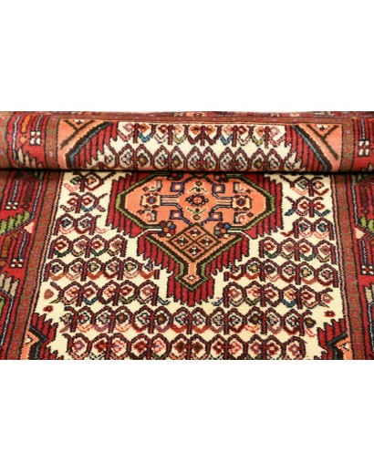Tappeto Hamadan Persia marrone rosso 80x126