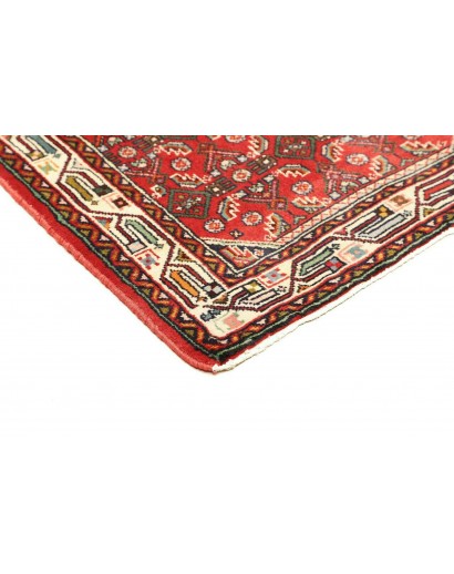 Tappeto Hamadan Persia marrone giallo 85x133