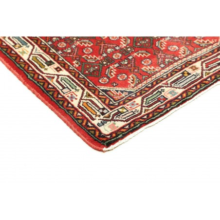 Tappeto Hamadan Persia marrone giallo 85x133