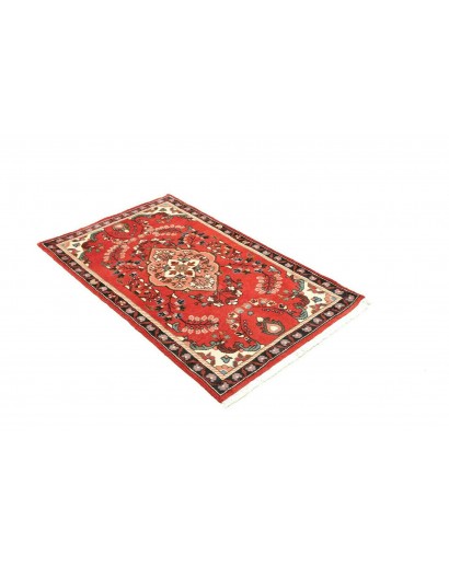 Tappeto Hamadan Persia marrone grigio 81x137