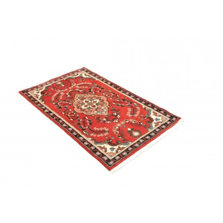 Tappeto Hamadan Persia marrone grigio 81x137