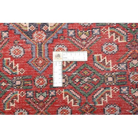 Tappeto Hamadan Persia verde rosso 80x130