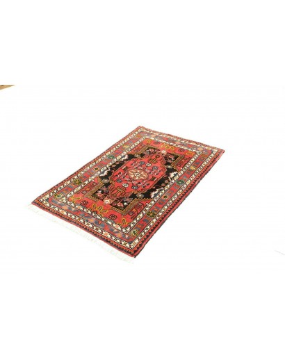 Tappeto Hamadan Persia marrone bianco 78x123