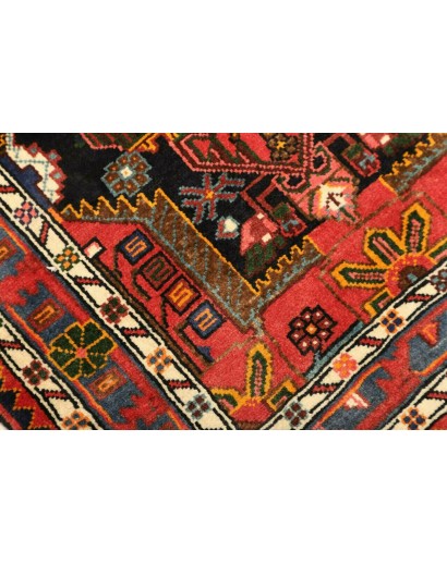 Tappeto Hamadan Persia marrone bianco 78x123