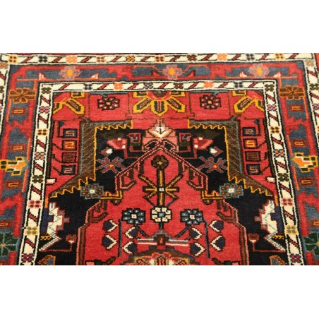 Tappeto Hamadan Persia marrone bianco 78x123