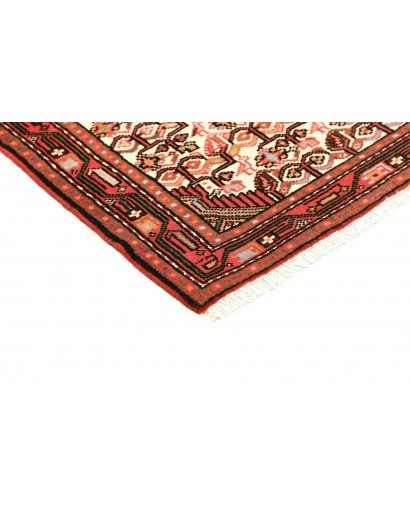 Tappeto Hamadan Persia rosso beige 78x125