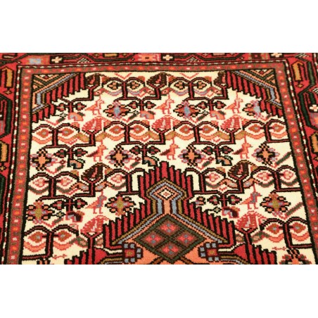 Tappeto Hamadan Persia rosso beige 78x125