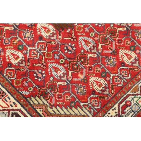 Tappeto Hamadan Persia marrone giallo 80x129