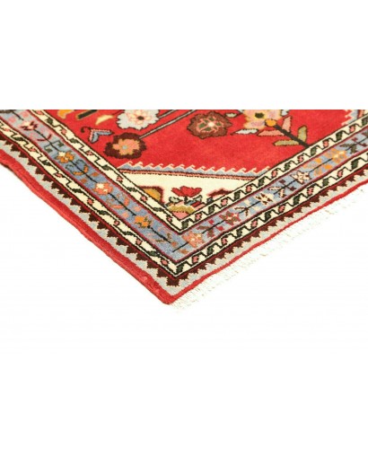 Tappeto Hamadan Persia marrone bianco 90x138