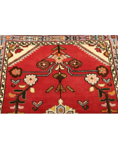 Tappeto Hamadan Persia marrone bianco 90x138