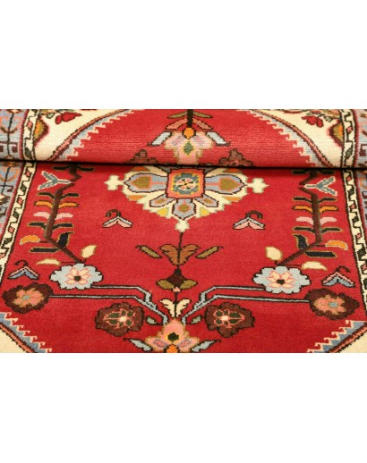 Tappeto Hamadan Persia marrone bianco 90x138