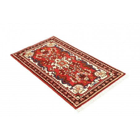 Tappeto Hamadan Persia marrone grigio 69x121