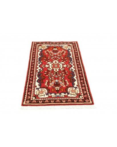 Tappeto Hamadan Persia marrone grigio 69x121