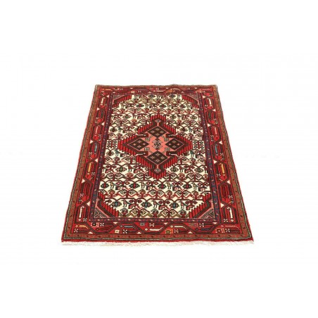 Tappeto Hamadan Persia marrone bianco 80x128