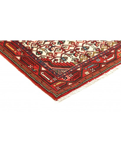 Tappeto Hamadan Persia marrone bianco 80x128