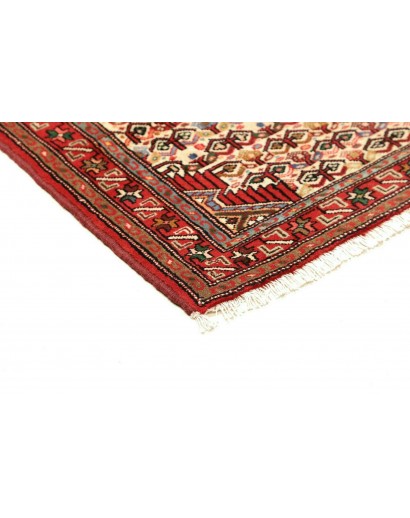 Tappeto Hamadan Persia marrone giallo 83x123