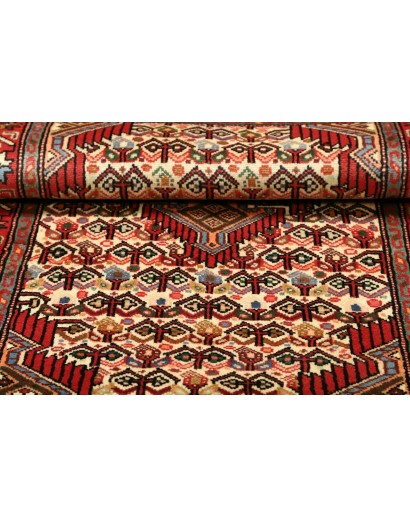 Tappeto Hamadan Persia marrone giallo 83x123