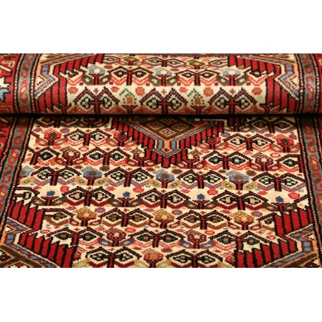 Tappeto Hamadan Persia marrone giallo 83x123
