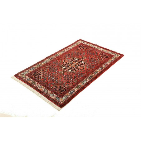 Tappeto Hamadan Persia marrone giallo 77x134