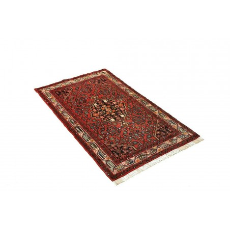 Tappeto Hamadan Persia marrone giallo 77x134