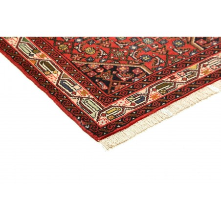 Tappeto Hamadan Persia marrone giallo 77x134
