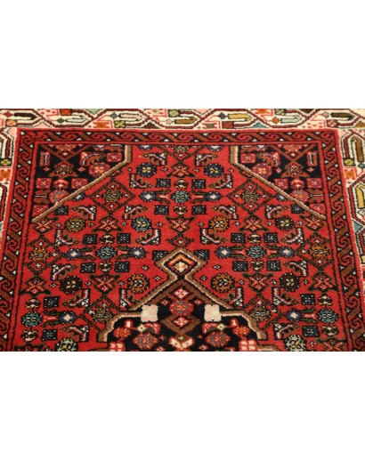Tappeto Hamadan Persia marrone giallo 77x134