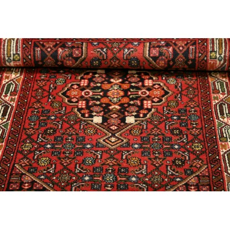Tappeto Hamadan Persia marrone giallo 77x134